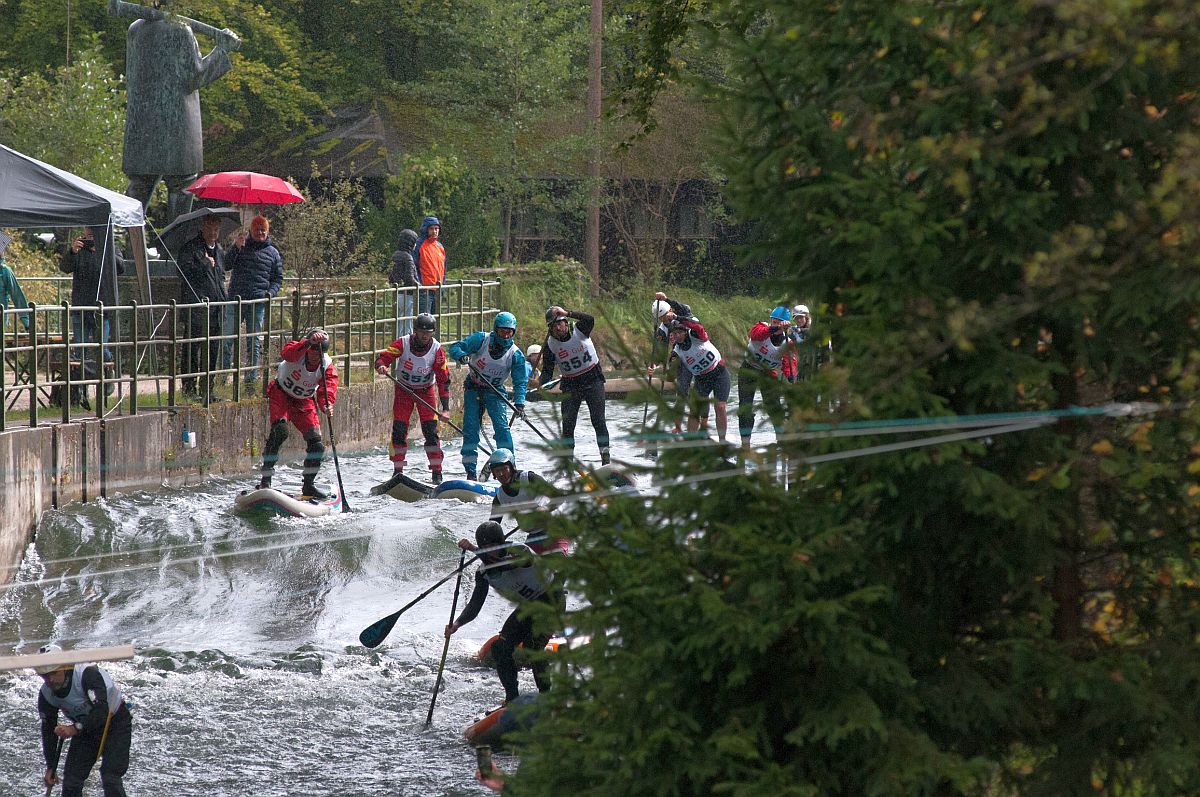 SUP Deutsche Meisterschaft 2022 Stand Up Paddling Wildwasser Downriver
